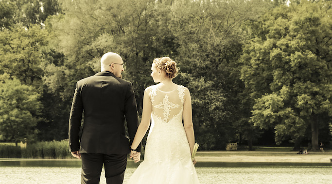 Hochzeit im Grünen