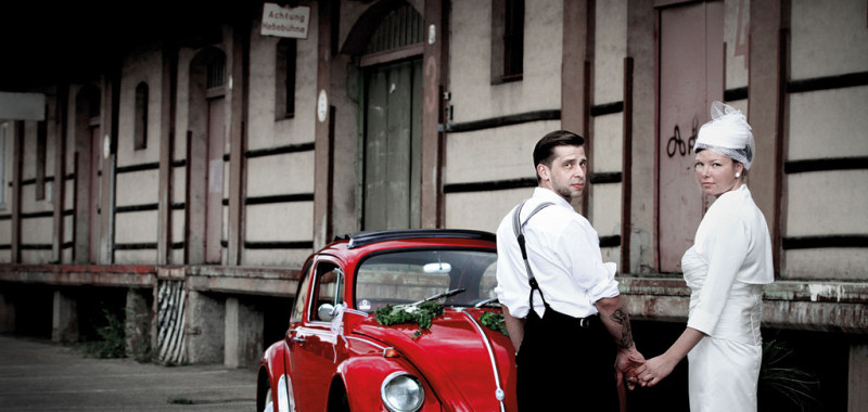 Hochzeit im Retro-Look
